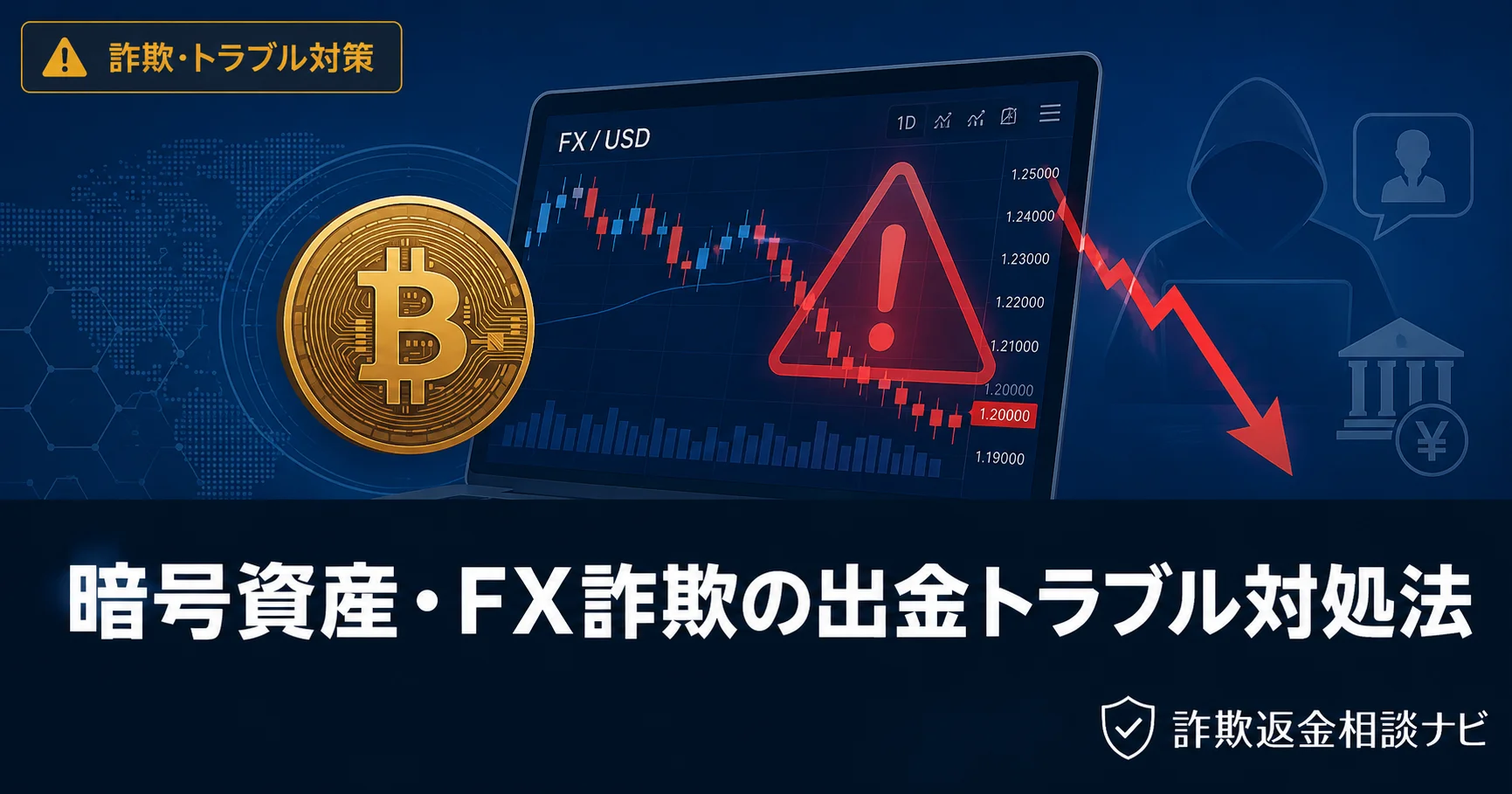 メールで案内が届いたポンジスキーム型投資詐欺に気づいたときにやること